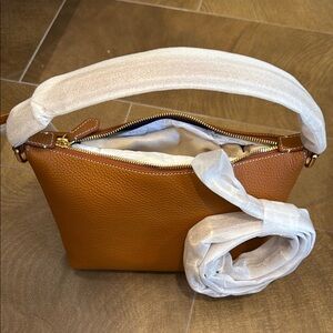 NWT Brown Leather crossboSy